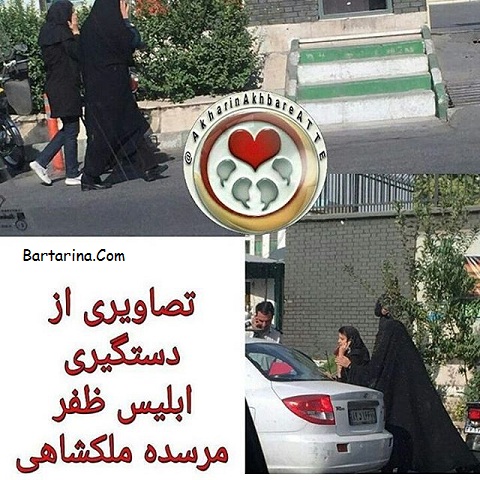 فیلم دستگیری مرسده ملکشاهی دختر متهم به سگ آزاری + عکس