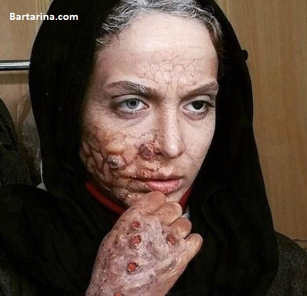 عکس المیرا دهقانی بازیگر مریم مادر احسان هشت و نیم دقیقه