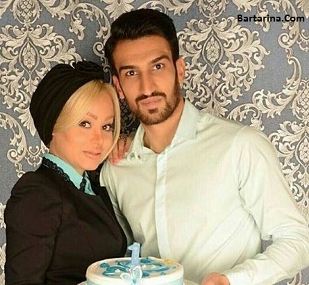 عکس های جدید حسین ماهینی بازیکن پرسپولیس و همسرش