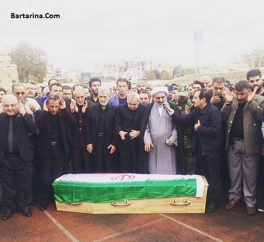 فیلم مراسم تشییع مرحوم منصور پورحیدری یکشنبه 16 آبان 95