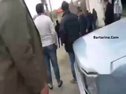 فیلم ضرب و شتم دستفروش ارومیه ای توسط مامور شهرداری