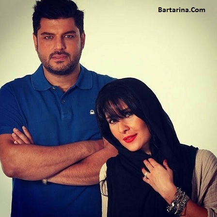 عکس سام درخشانی و همسرش,عکس همسر سام درخشانی عکس سام درخشانی بازیگر سریال هشت و نیم دقیقه و همسرش عسل
