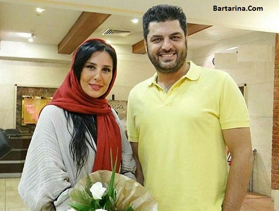 عکس سام درخشانی و همسرش,عکس همسر سام درخشانی عکس سام درخشانی بازیگر سریال هشت و نیم دقیقه و همسرش عسل