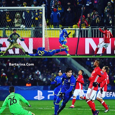 دانلود فیلم گل سردار آزمون به بایرن مونیخ در اروپا 3 آذر 95