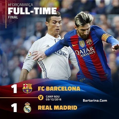 فیلم گل ها و خلاصه بازی ال کلاسیکو رئال و بارسلونا 13 آذر 95