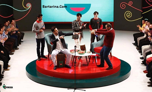 فیلم آهنگ مشترک امید حاجیلی و رامبد جوان در خندوانه 2 دی 95