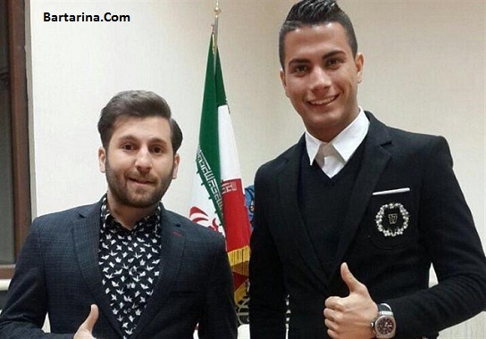 فیلم مصاحبه بدل های رونالدو و مسی در برنامه فرمول یک علی ضیا