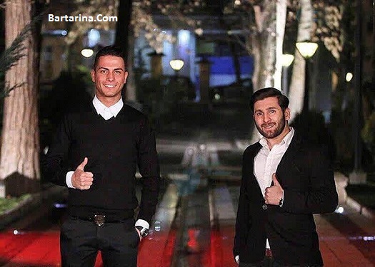 فیلم مصاحبه بدل های رونالدو و مسی در برنامه فرمول یک علی ضیا