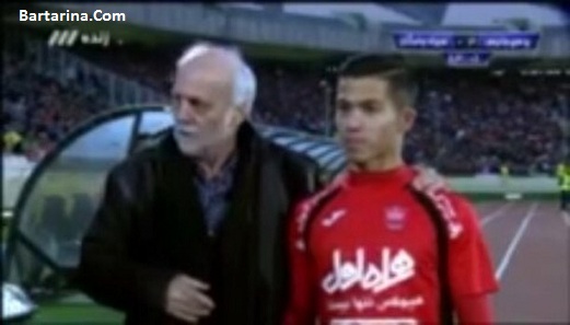 فیلم سوتی صادق محرمی جواد خیابانی و یوسفی در بازی پرسپولیس