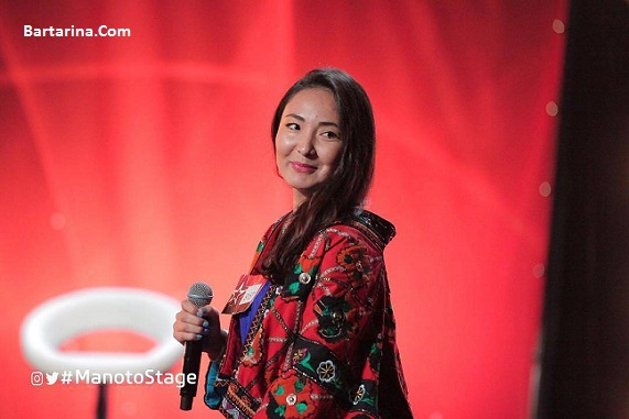 عکس اجرای الهه سرور خواننده افغانی برنامه استیج 2017