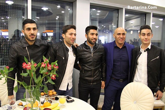 عکس های مراسم افتتاحیه رستوران جدید علیرضا منصوریان