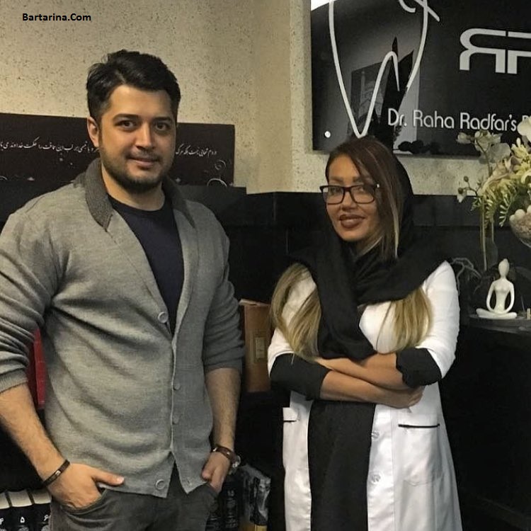عکس جنجالی دکتر رها رادفر و بازیگران مرد در مطب دندانپزشکی