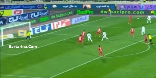 فیلم سوتی فردوسی پور در بازی پرسپولیس : تلگرام داره + دابسمش