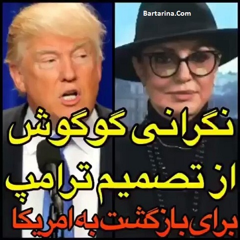 فیلم زندانی شدن گوگوش در لندن به دلیل قانون جدید ترامپ