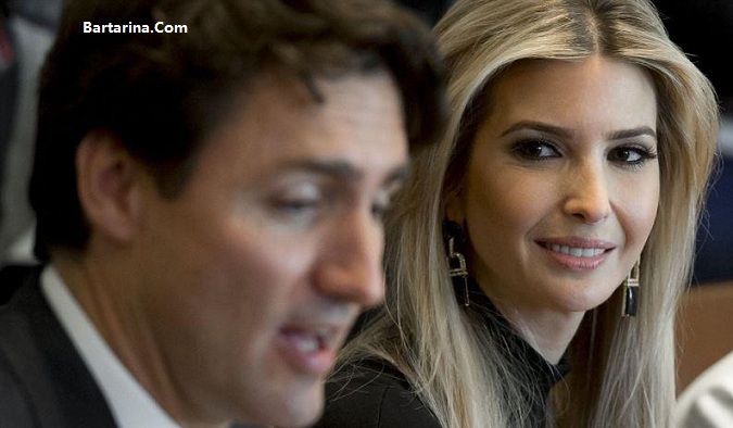 عکس دلبری ایوانکا ترامپ برای نخست وزیر جوان کانادا