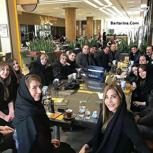 فیلم برگزاری مراسم ختم پدر نیوشا ضیغمی با حضور هنرمندان