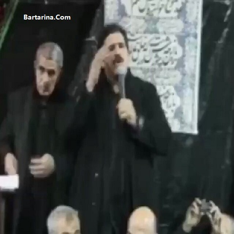 فیلم روضه خوانی عباس جدیدی و گریه کردن در شبکه های اجتماعی