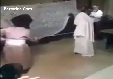 فیلم بستن افسار به عروس و کشیدن آن توسط داماد یهودی