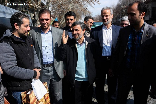 فیلم پیام تصویری احمدی نژاد خطاب به ملت ایران 19 اسفند 95