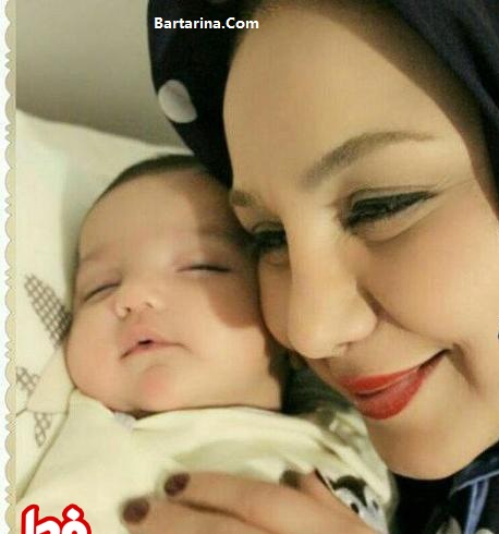 عکس دختر بهنوش بختیاری فرزند جدید بهنوش بختیاری در سال 96