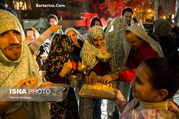 عکس جشن و رقص مردم در شب چهارشنبه سوری 24 اسفند 95 + فیلم