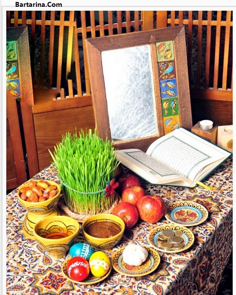 آموزش تزیین سفره هفت سین نوروز 96 + مدل هفت سین عید نوروز 96