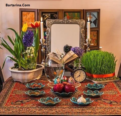 آموزش تزیین سفره هفت سین نوروز 96 + مدل هفت سین عید نوروز 96