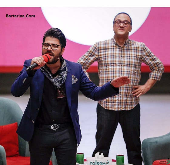 فیلم خوانندگی حامد همایون در برنامه خندوانه 19 اسفند 95