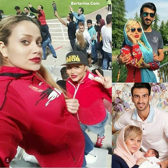 عکس همسر حسین ماهینی بازیکن پرسپولیس در دبی و ورزشگاه ابوظبی