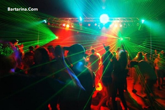 پارتی مختلط در شب شهادت حضرت فاطمه در سپیدان شیراز