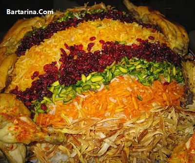 آموزش درست کردن رشته پلو با مرغ غذای چهارشنبه سوری 95