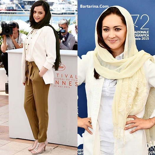 عکس ترانه علیدوستی و نیکی کریمی در جمع 30 زن زیبای جهان Buzznet