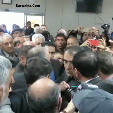 فیلم توهین و دعوای لفظی وزیر بهداشت با فرماندار بدره ایلام