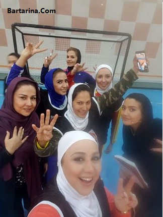 فیلم بازی فوتبال بهنوش بختیاری + گل پنالتی بهنوش بختیاری