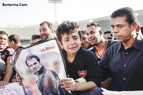 گریه راه ندادن هانی نوروزی پسر هادی در جشن قهرمانی پرسپولیس