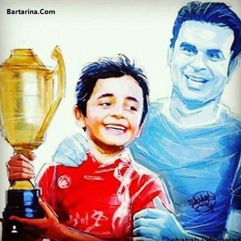 گریه راه ندادن هانی نوروزی پسر هادی در جشن قهرمانی پرسپولیس