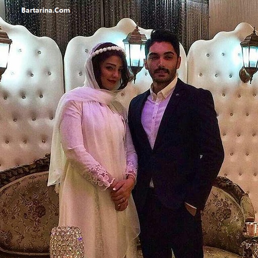 ازدواج سیما خضرآبادی بازیگر سریال علی البدل + عکس مراسم عقد