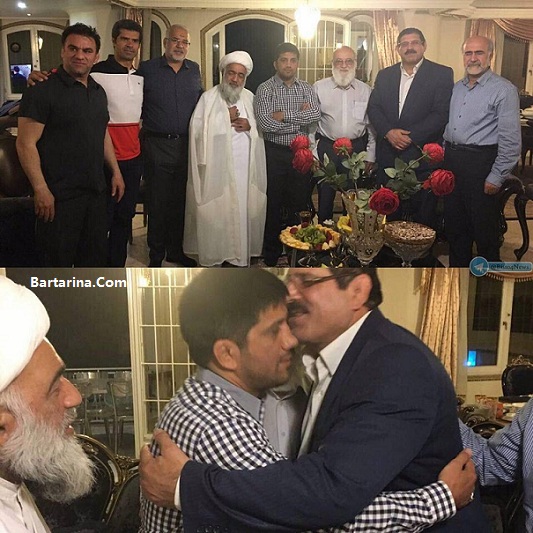 فیلم آشتی کنان عباس جدیدی و علیرضا دبیر در شورای شهر تهران