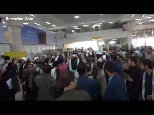 فیلم ضرب و شتم دانشجوی حامی روحانی توسط قدیری ابیانه