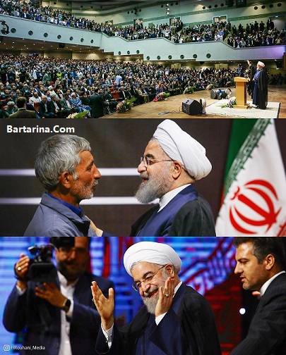 فیلم دیدار رئیس جمهور روحانی با میرزا آقا پیرمرد اردبیلی