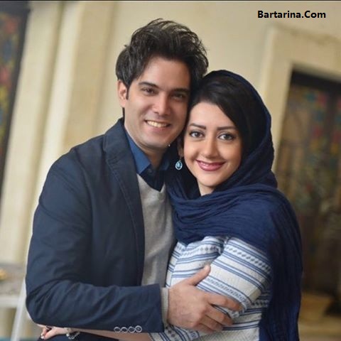 عکس امیرعلی نبویان و همسرش بهار نوروزپور در زنده رود + فیلم