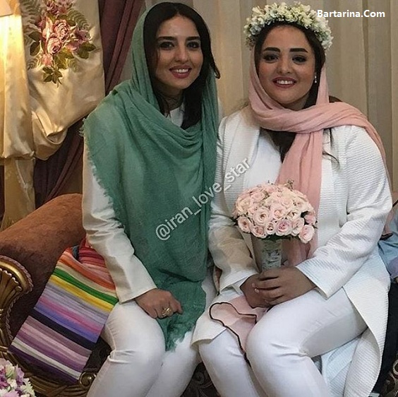 نرگس محمدی و علی اوجی,علی اوجی و نرگس محمدی فیلم عروسی نرگس محمدی و علی اوجی + عکس مراسم عقد نرگس محمدی