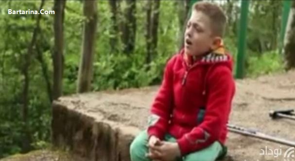 فیلم خوانندگی پوریا آب خشک پسر 14 ساله معلول آستارایی