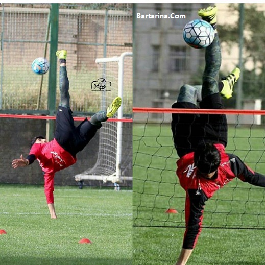 اقدام زشت بازیکن سابق پرسپولیس و رابطه با یک دختر جوان + عکس