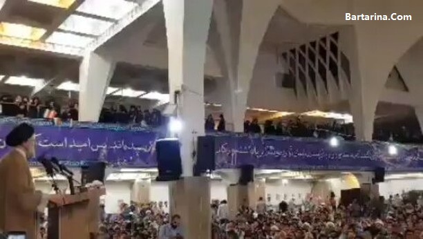 فیلم توهین رئیسی به مردم با جمله تخلفات انتخابات مهندسی شده