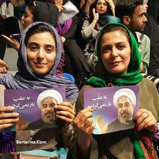 فیلم سخنرانی روحانی همایش زنان ورزشگاه شیرودی 19 اردیبهشت 96