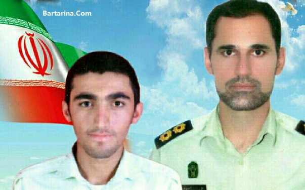 فیلم لحظه ترور 2 مامور کلانتری 22 اهواز و حمله تروریست ها