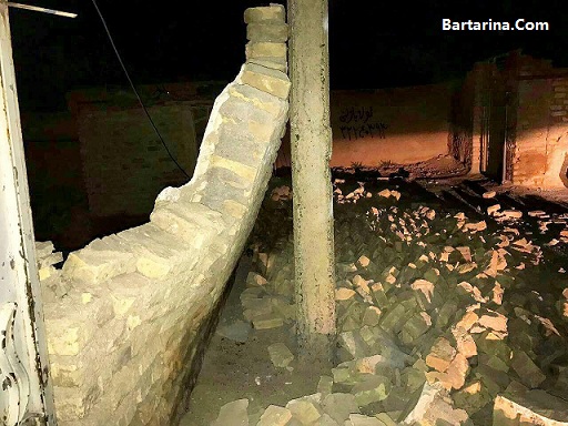 فیلم زلزله در مشهد و بجنورد و خراسان شمالی 23 اردیبهشت 96