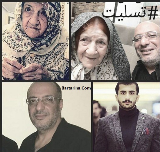 درگذشت مادربزرگ امیر جعفری + عزادار شدن امیر جعفری