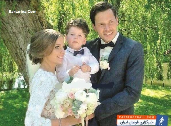 عکس عروسی دانیال داوری با همسرش کریستینا + مراسم ازدواج